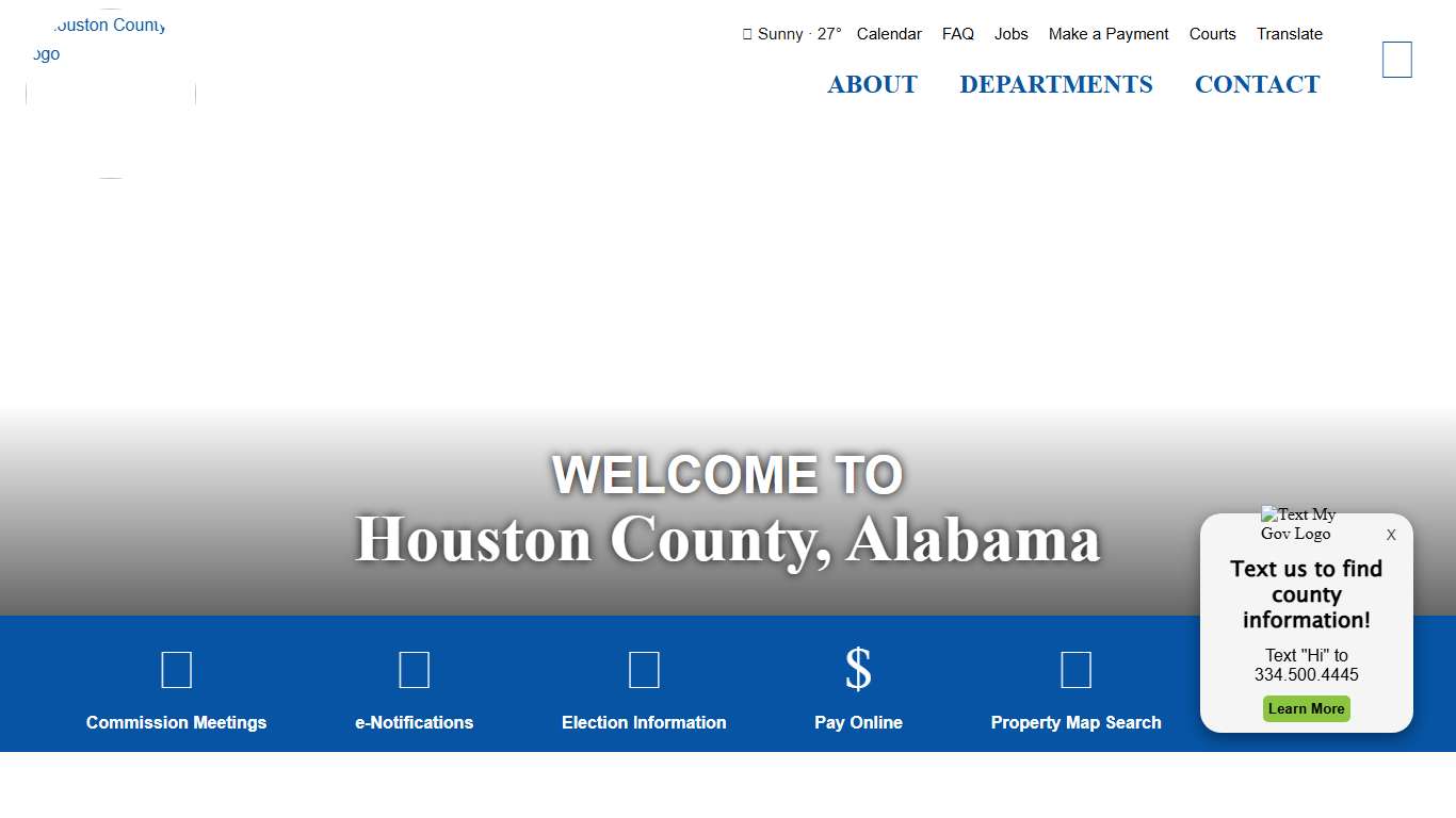 Houston County, Alabama - County Government and Services
